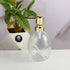 Glass Soap Dispenser for handwash for Bathroom, Transparent (Set of 1) (11587)