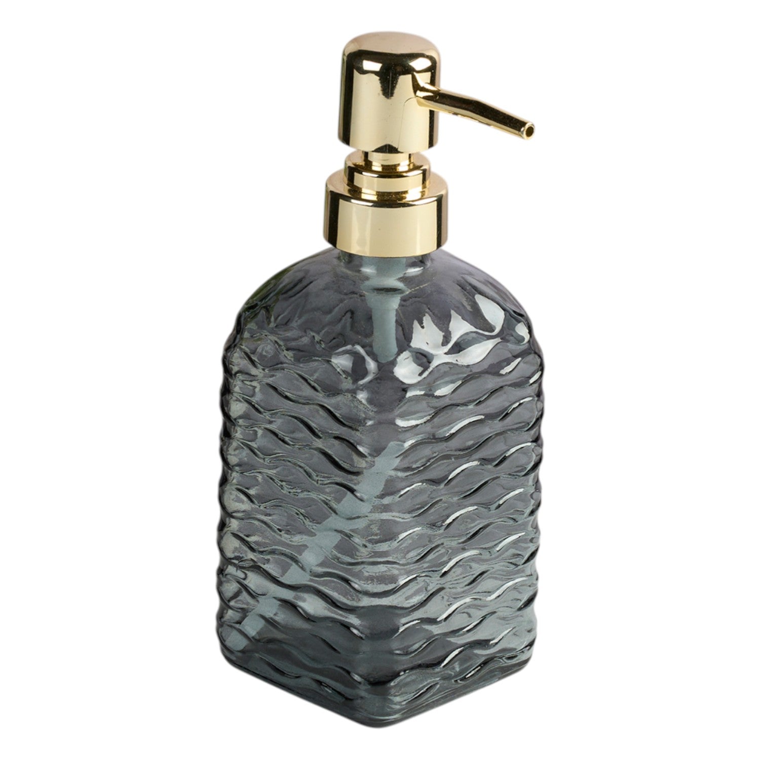 Kookee Glass Soap Dispensers, Grey, ART11596