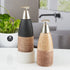 Ceramic Soap Dispenser for handwash for Bathroom, Multicolor, (Set of 2) (11634)