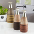 Ceramic Soap Dispenser for handwash for Bathroom, Multicolor, (Set of 3) (11636)