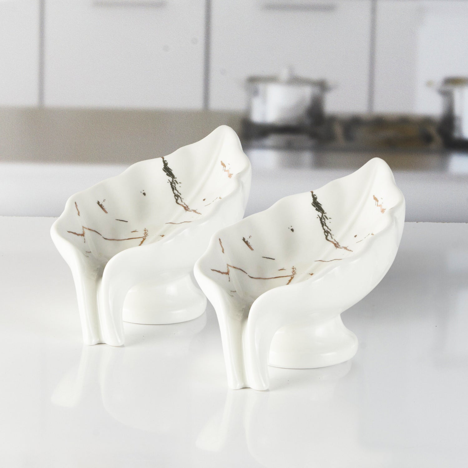 Ceramic Soap Holder Dish, Black (Set of 1) (11574)