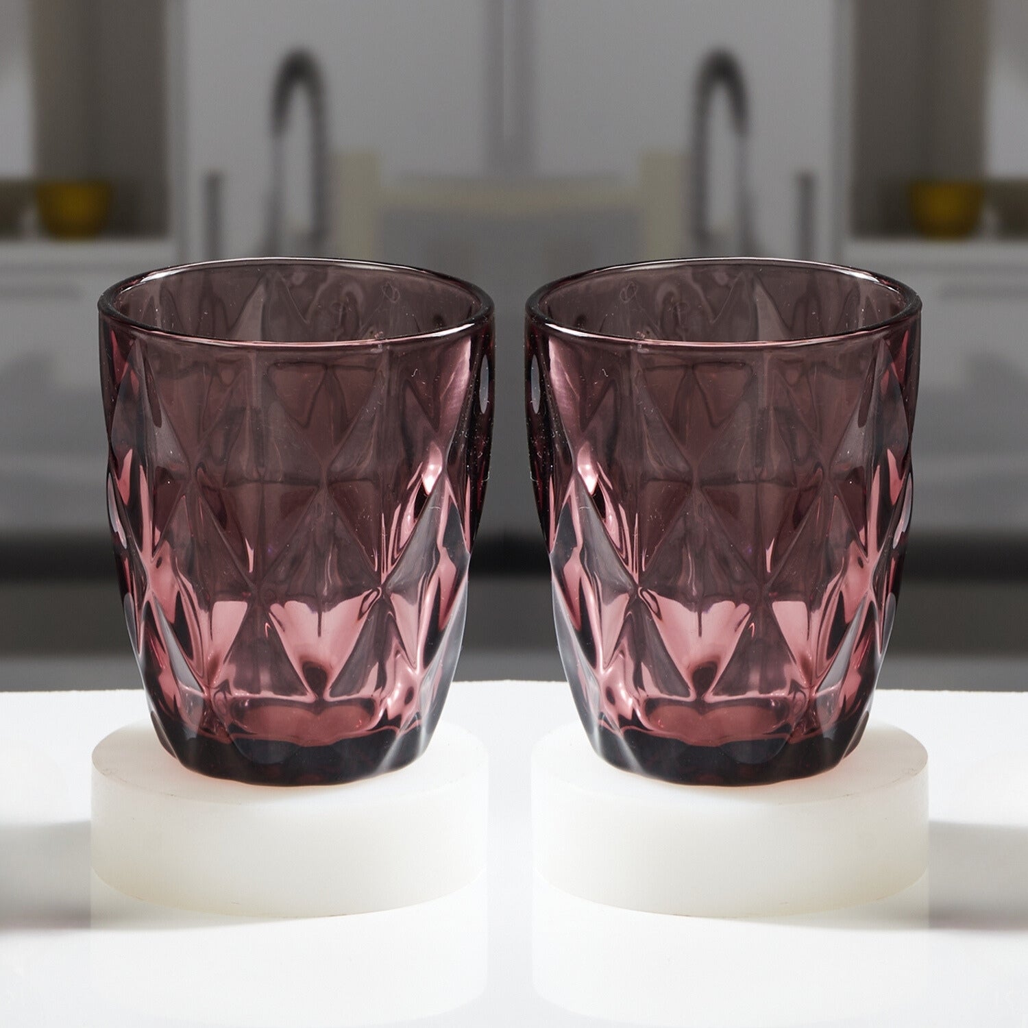 Kookee Water & Juice Glasses, Pink, ART11650