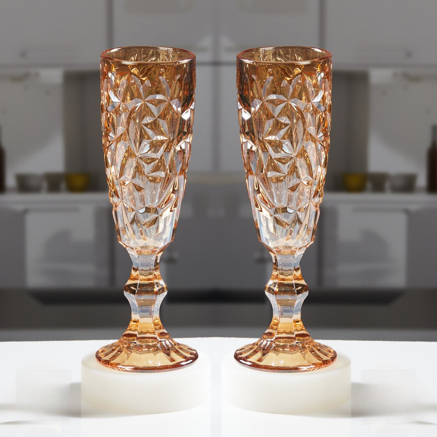 Kookee Wine Glasses, Gold, ART11687