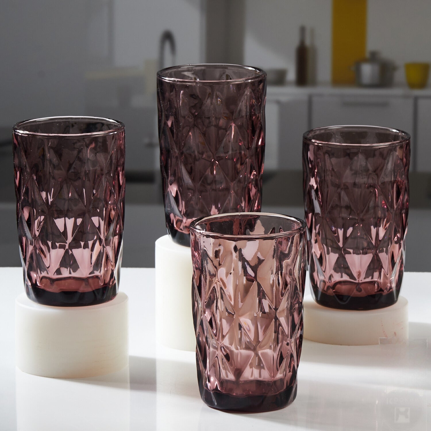 Water & Juice Glasses, Pink, ART11700