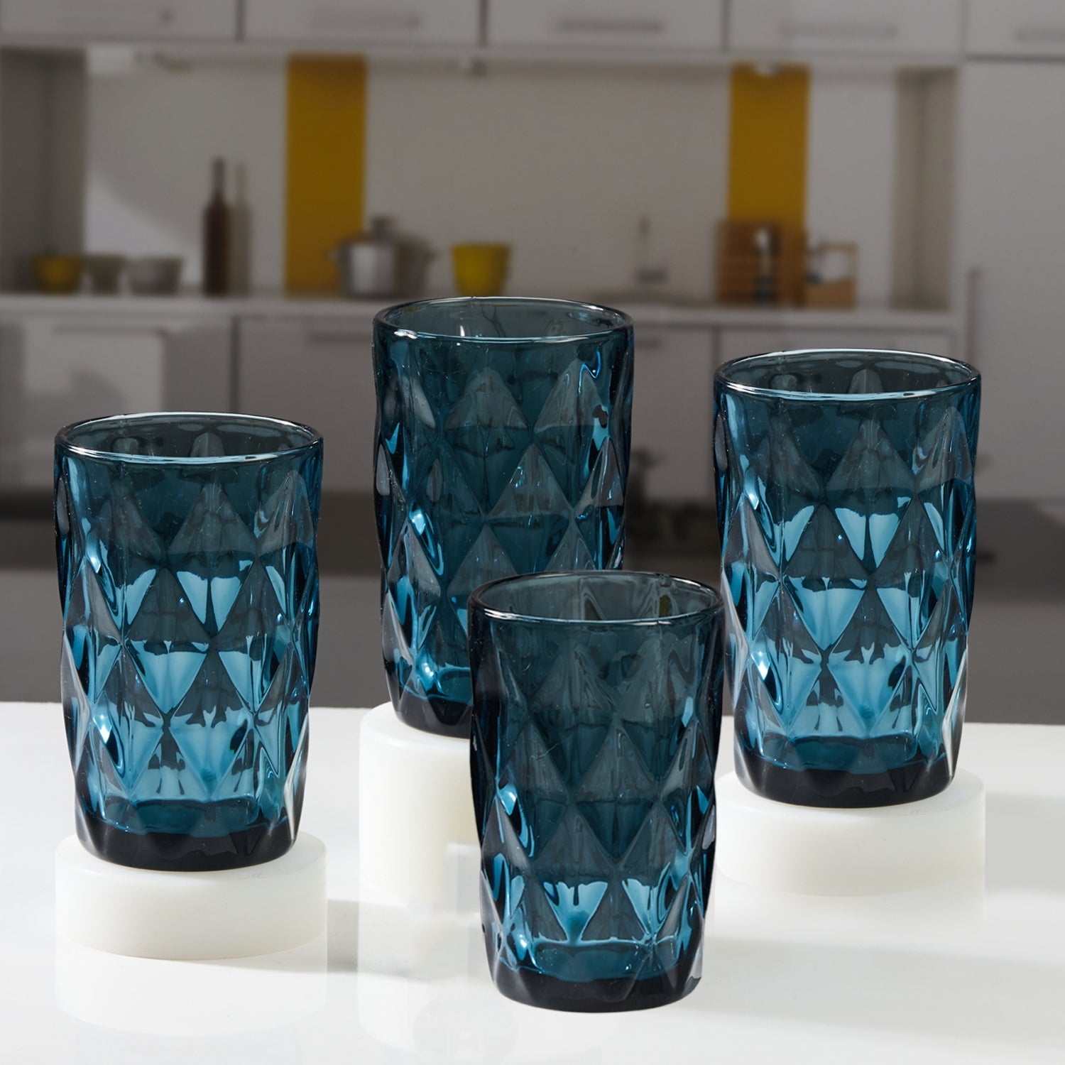 Water & Juice Glasses, Blue, ART11701