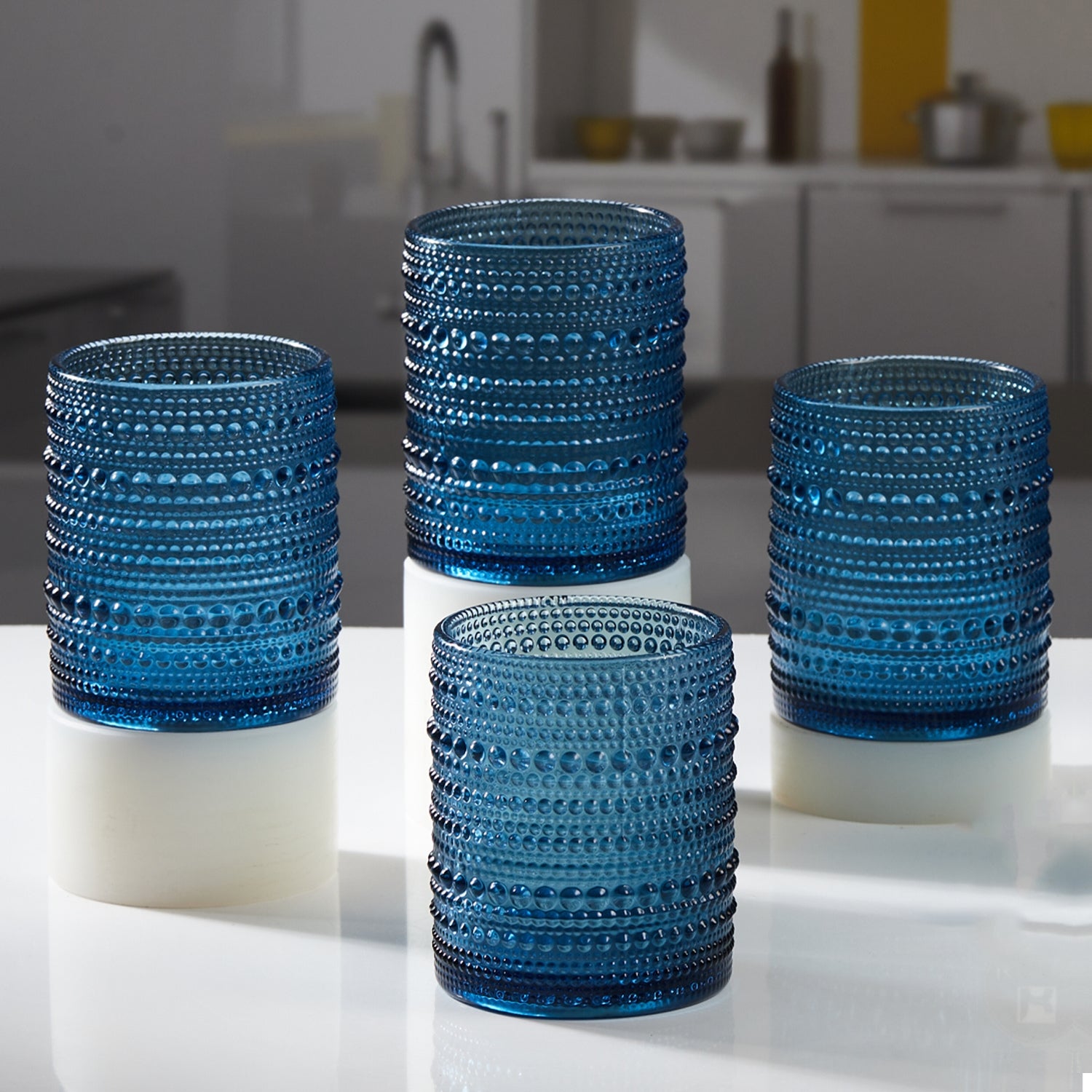 Whiskey Glasses, Blue, ART11712