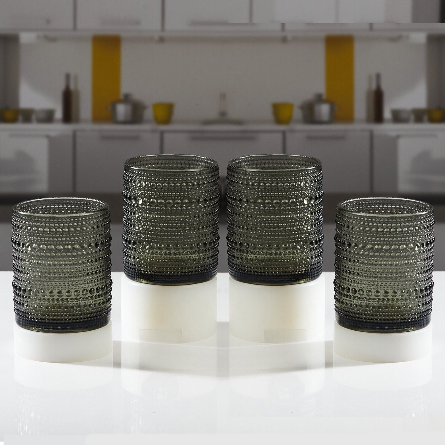 Kookee Whiskey Glasses, Grey, ART11714