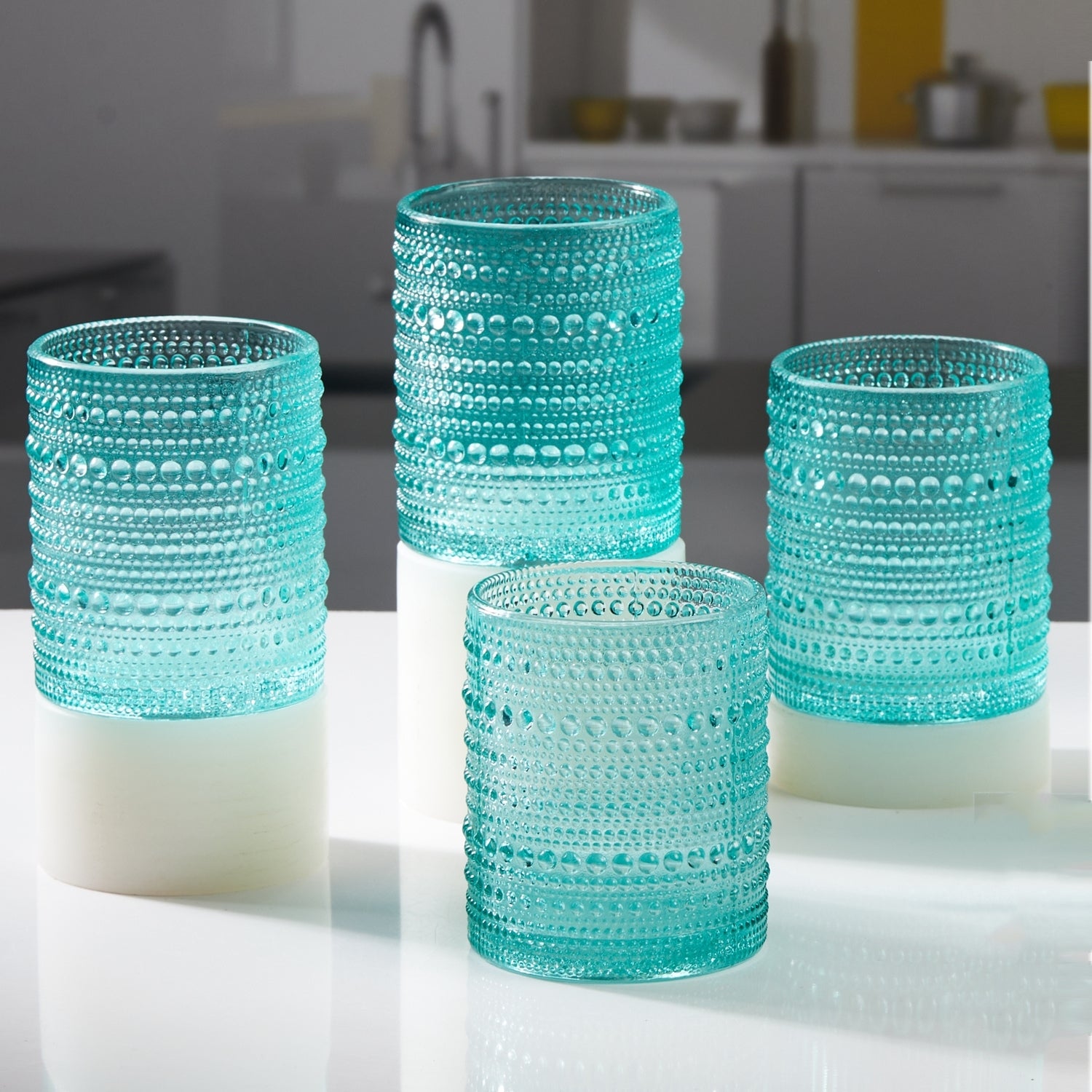 Whiskey Glasses, Blue, ART11716