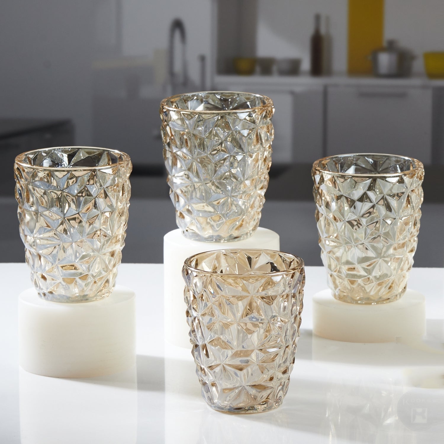 Water & Juice Glasses, Gold, ART11719