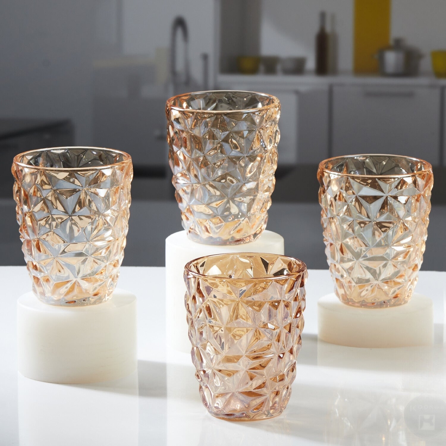 Water & Juice Glasses, Gold, ART11721