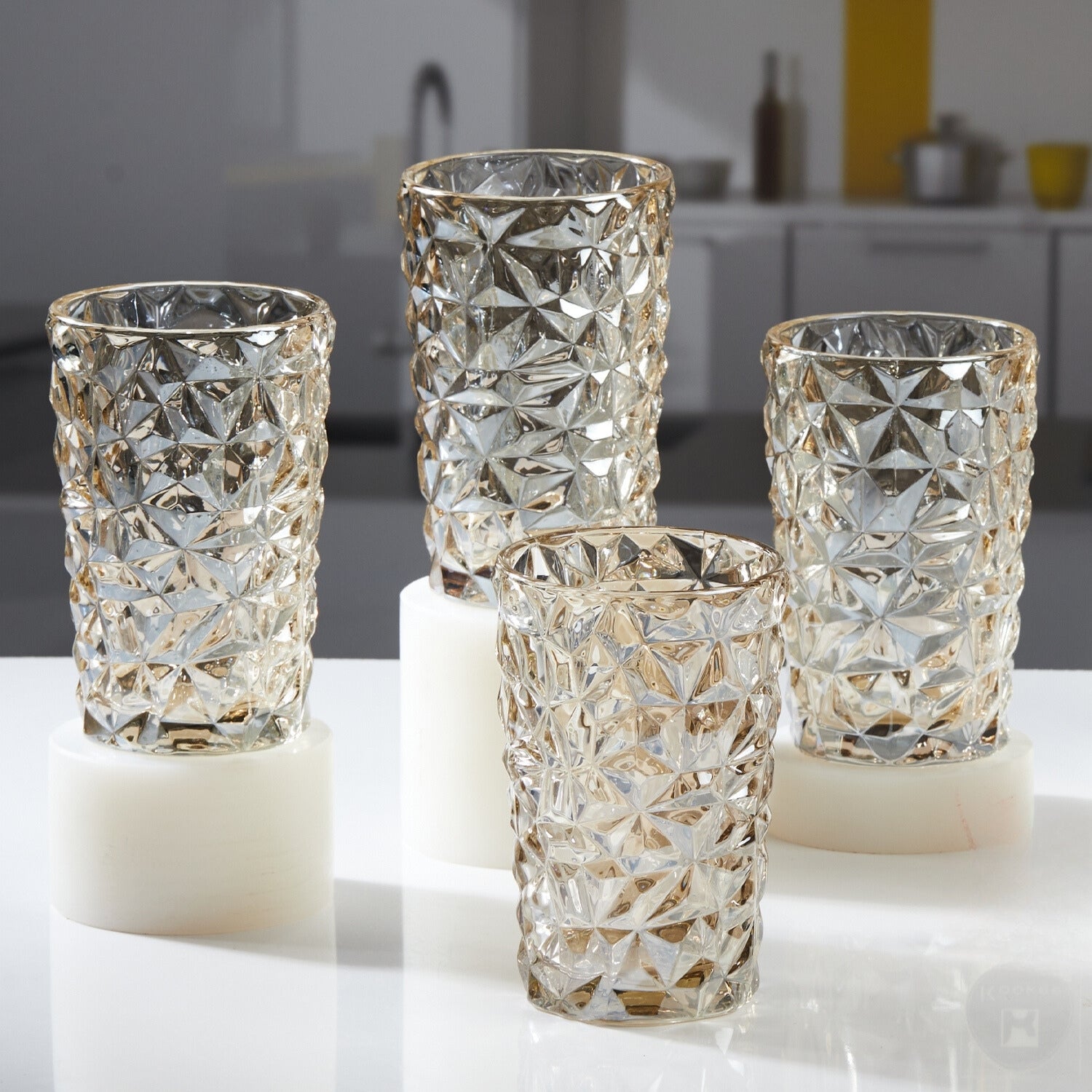 Water & Juice Glasses, Gold, ART11725