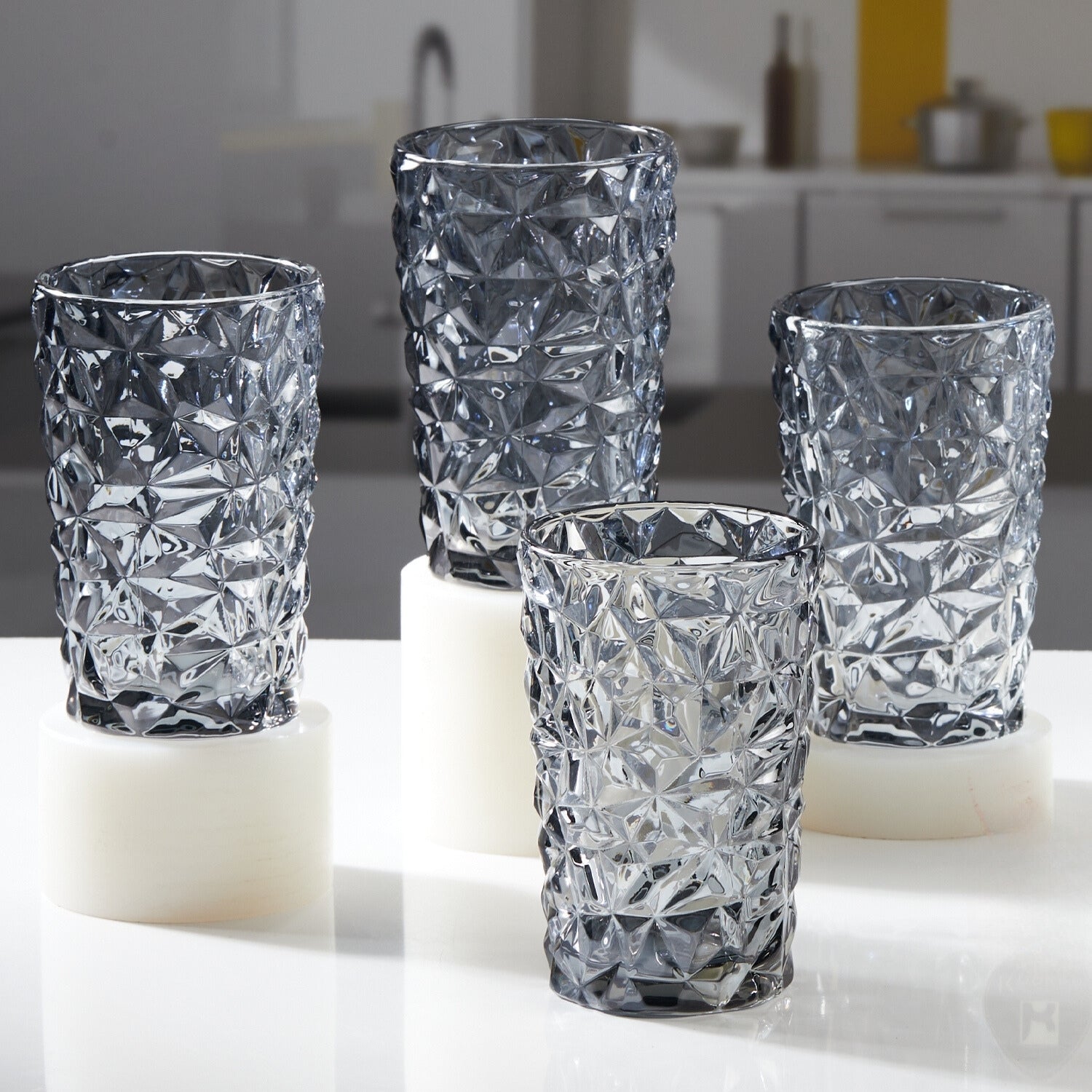 Water & Juice Glasses, Grey, ART11726