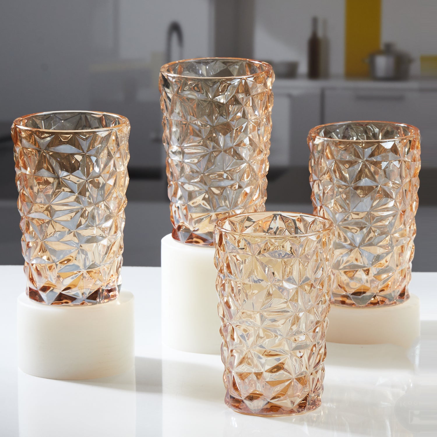 Water & Juice Glasses, Gold, ART11727