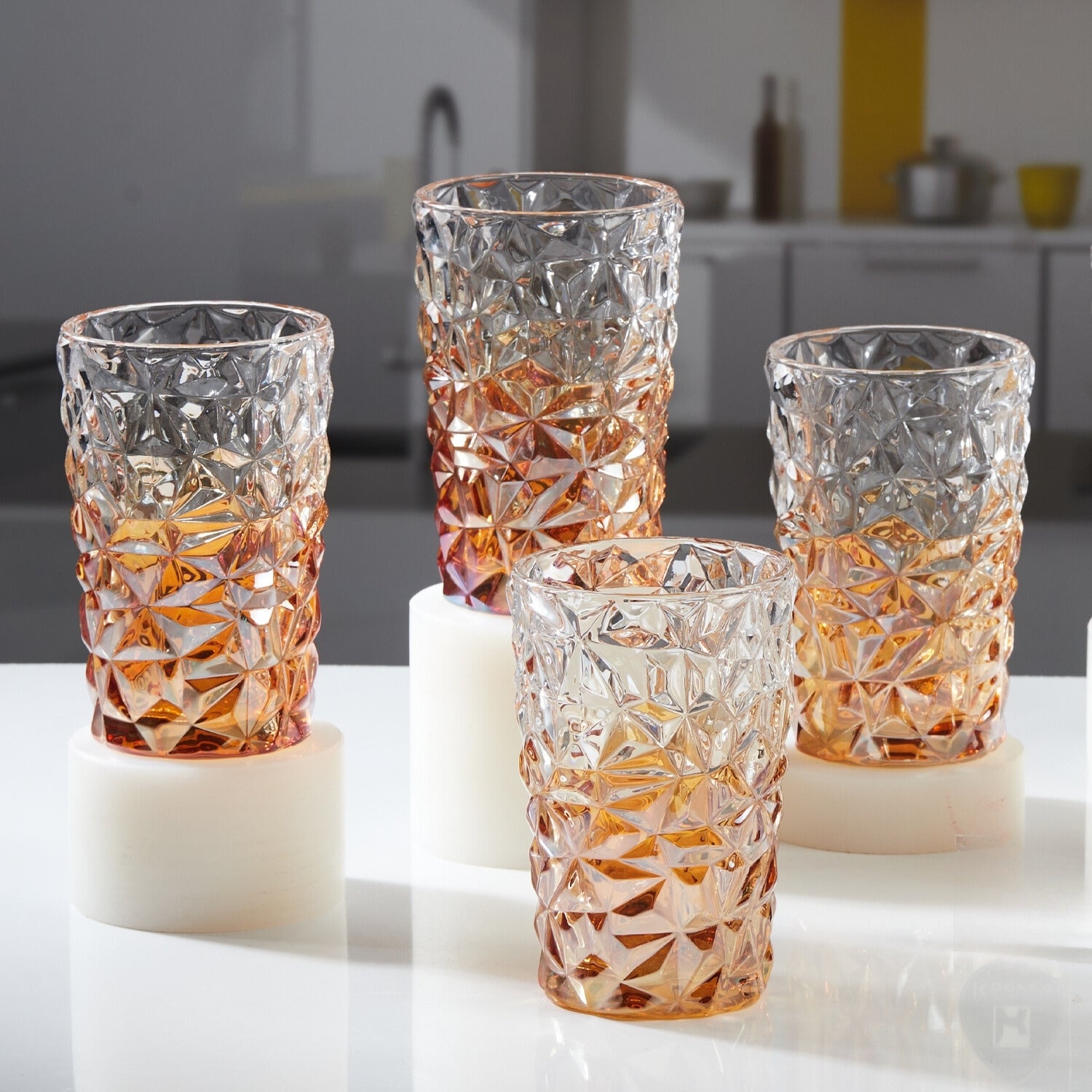 Water & Juice Glasses, Gold, ART11729