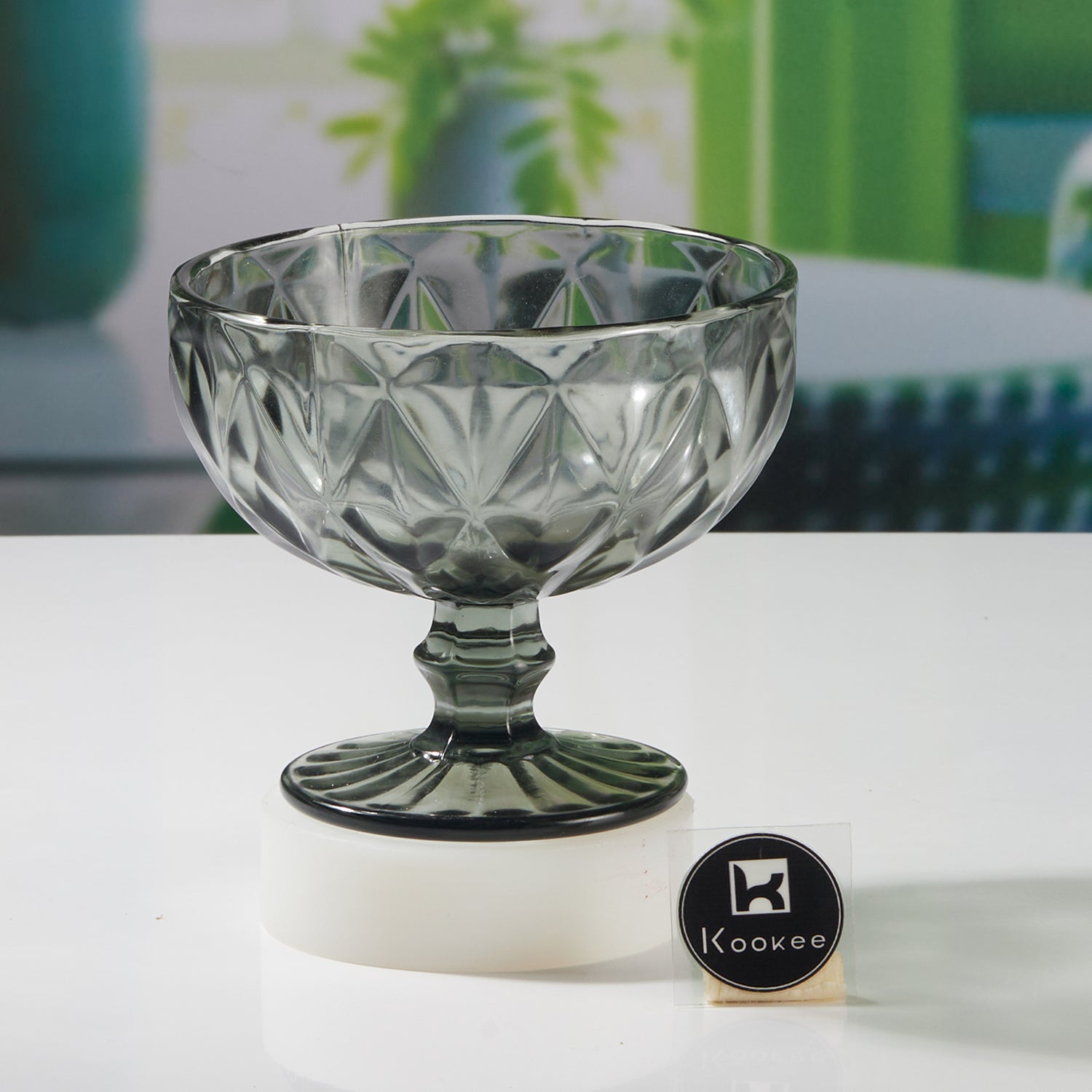 Crystal Glass Ice Cream Bowls (300 ml) (Set of 6) (11787)