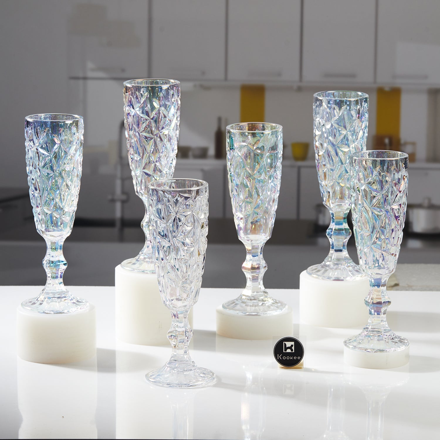 Crystal Wine Glasses (Set of 6) - 150ml (11753)