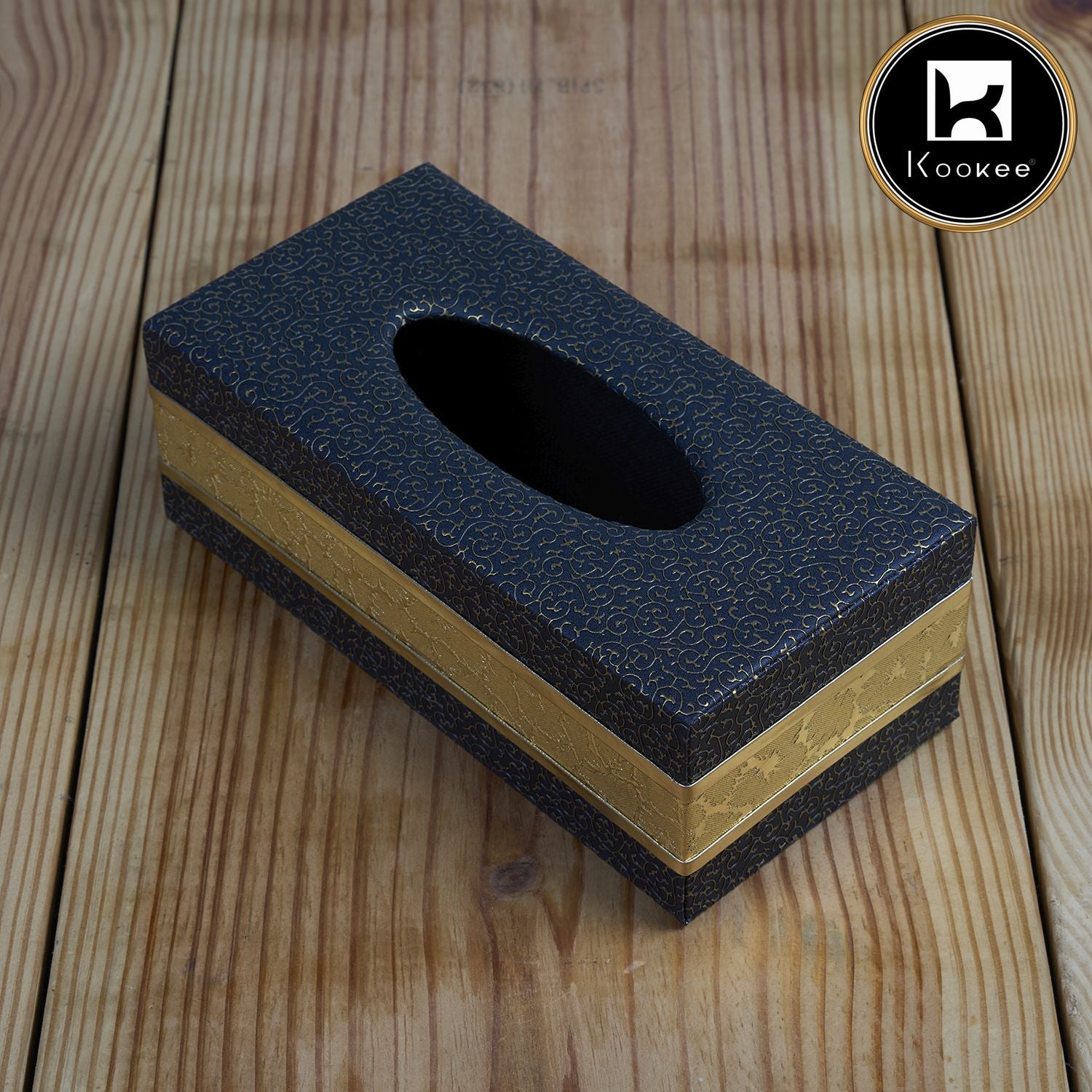 Kookee Tissue Holders, Black, ART12076