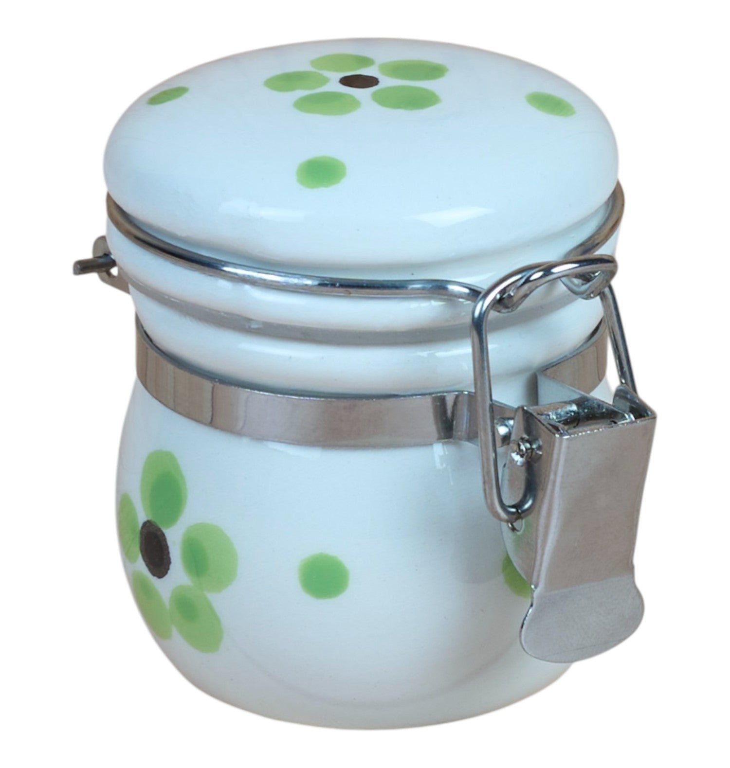 Kookee Canister Jars (Ceramic), White, ART12084