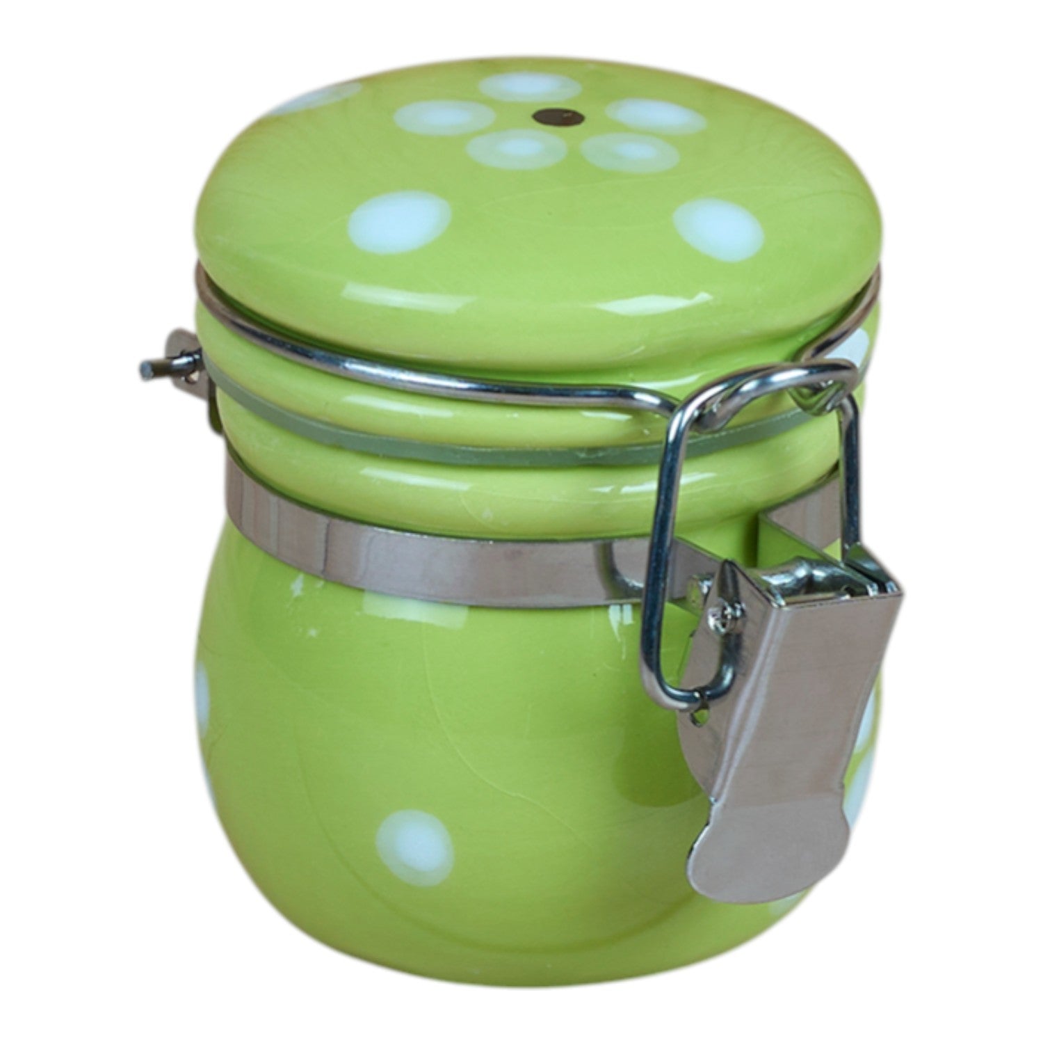 Kookee Ceramic Airtight Mini Canister Jar and Container (Pack of 1) (12086)