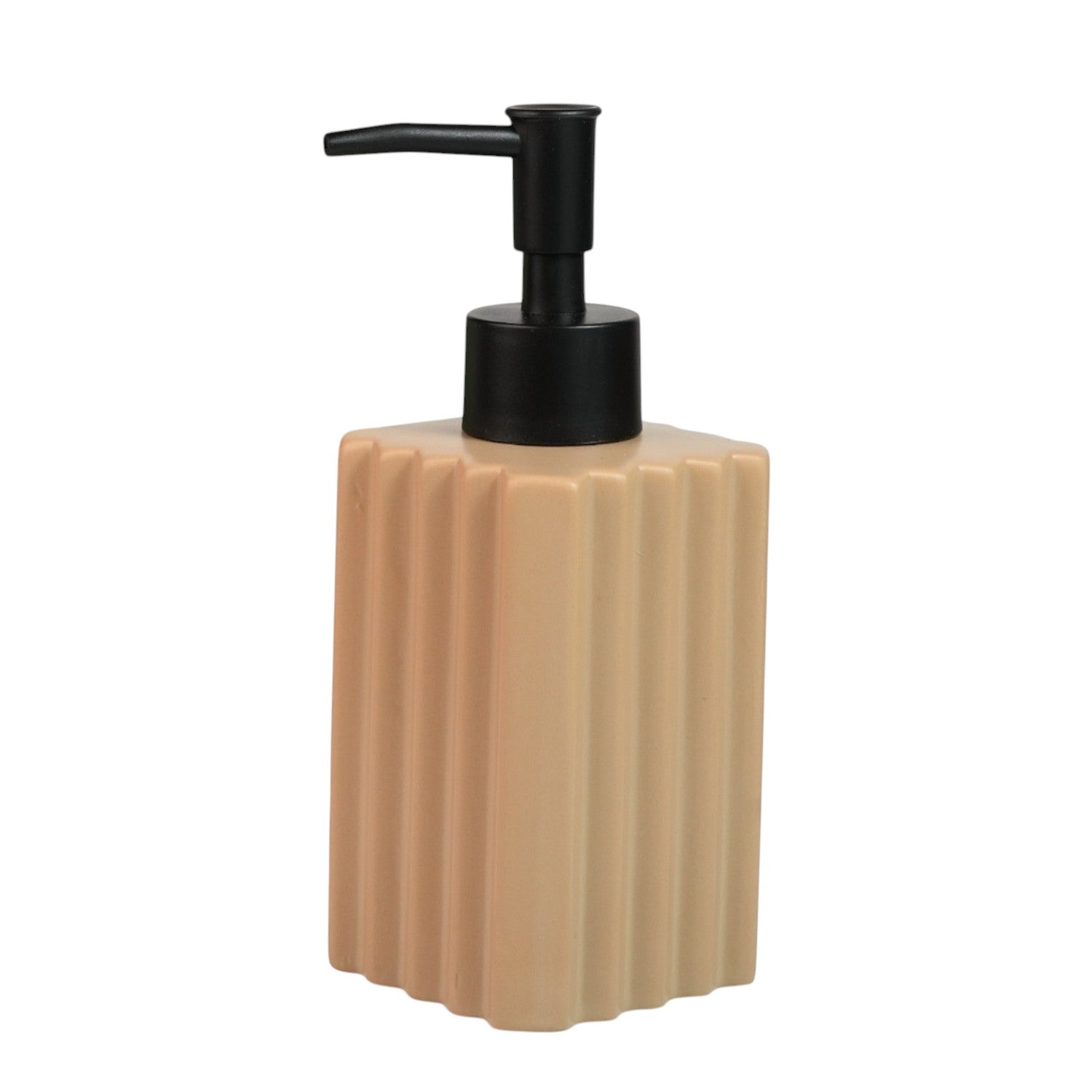 Ceramic Soap Dispenser for handwash for Bathroom, Beige (V-CSD-057-1)