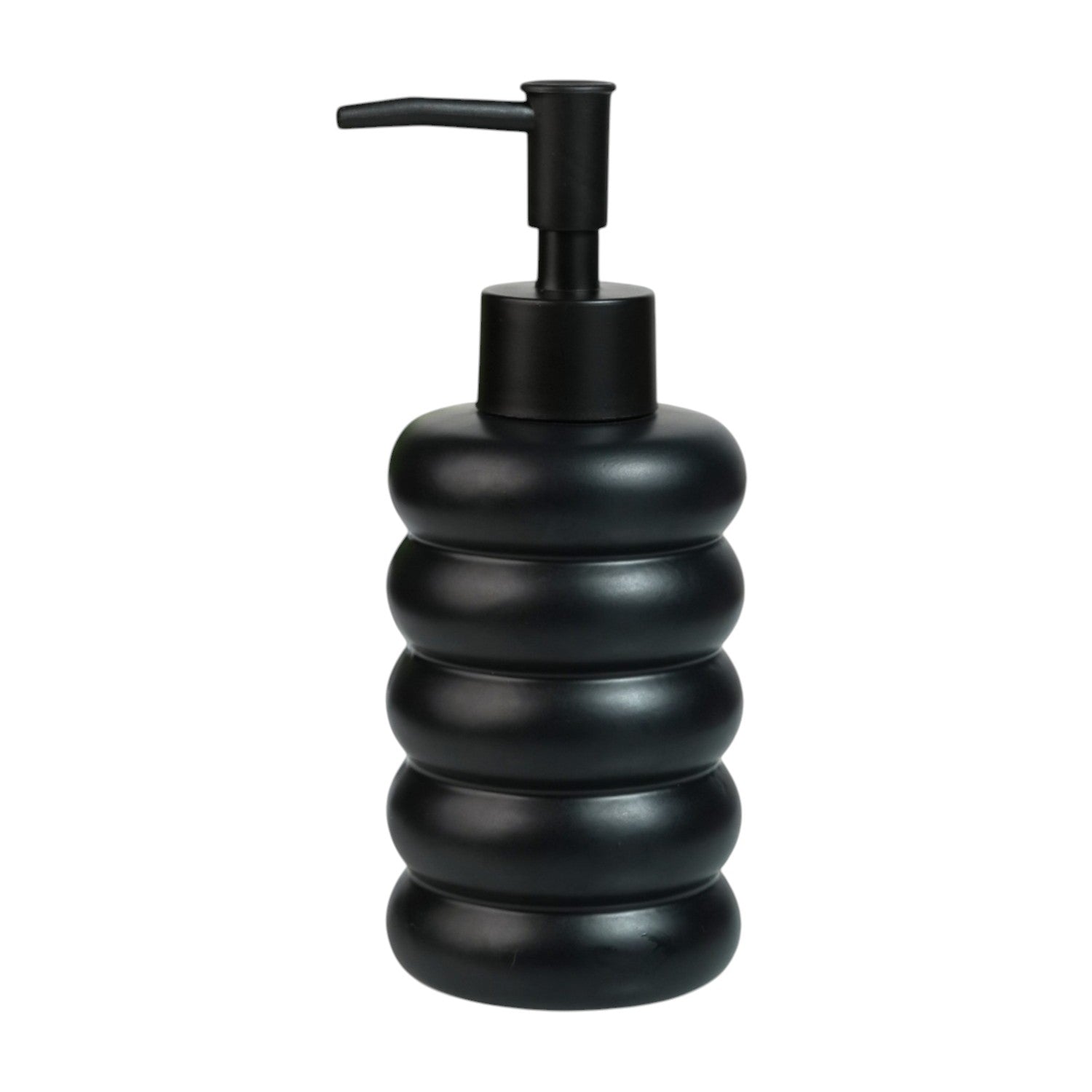 Kookee Ceramic Soap Dispensers, Black, ART12238