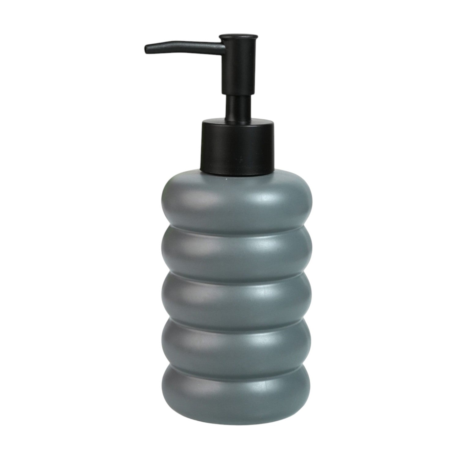 Kookee Ceramic Soap Dispensers, Grey, ART12239