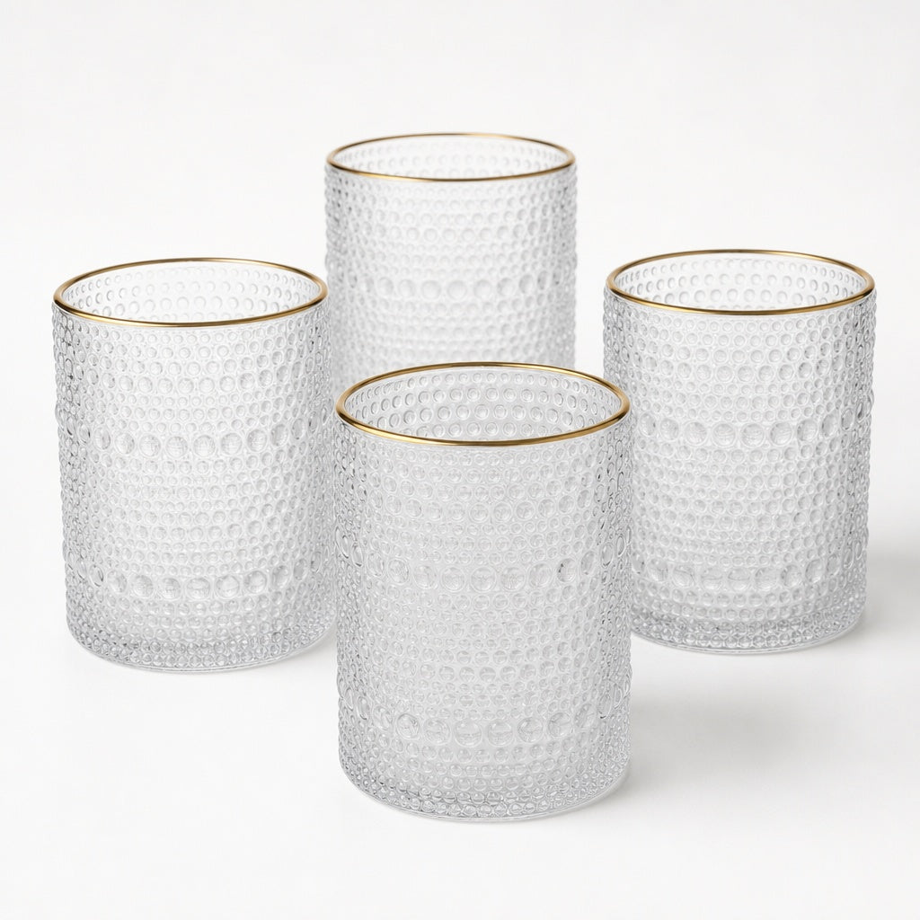Kookee Whiskey Glasses, Transparent, ART12353