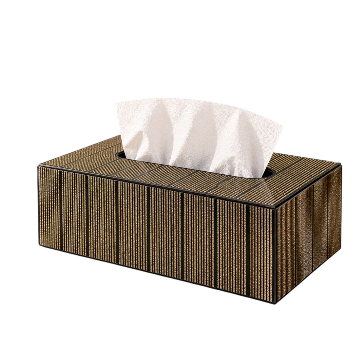 Kookee Glass Mirror Tissue Box for Home and Office Decor, Set of 1