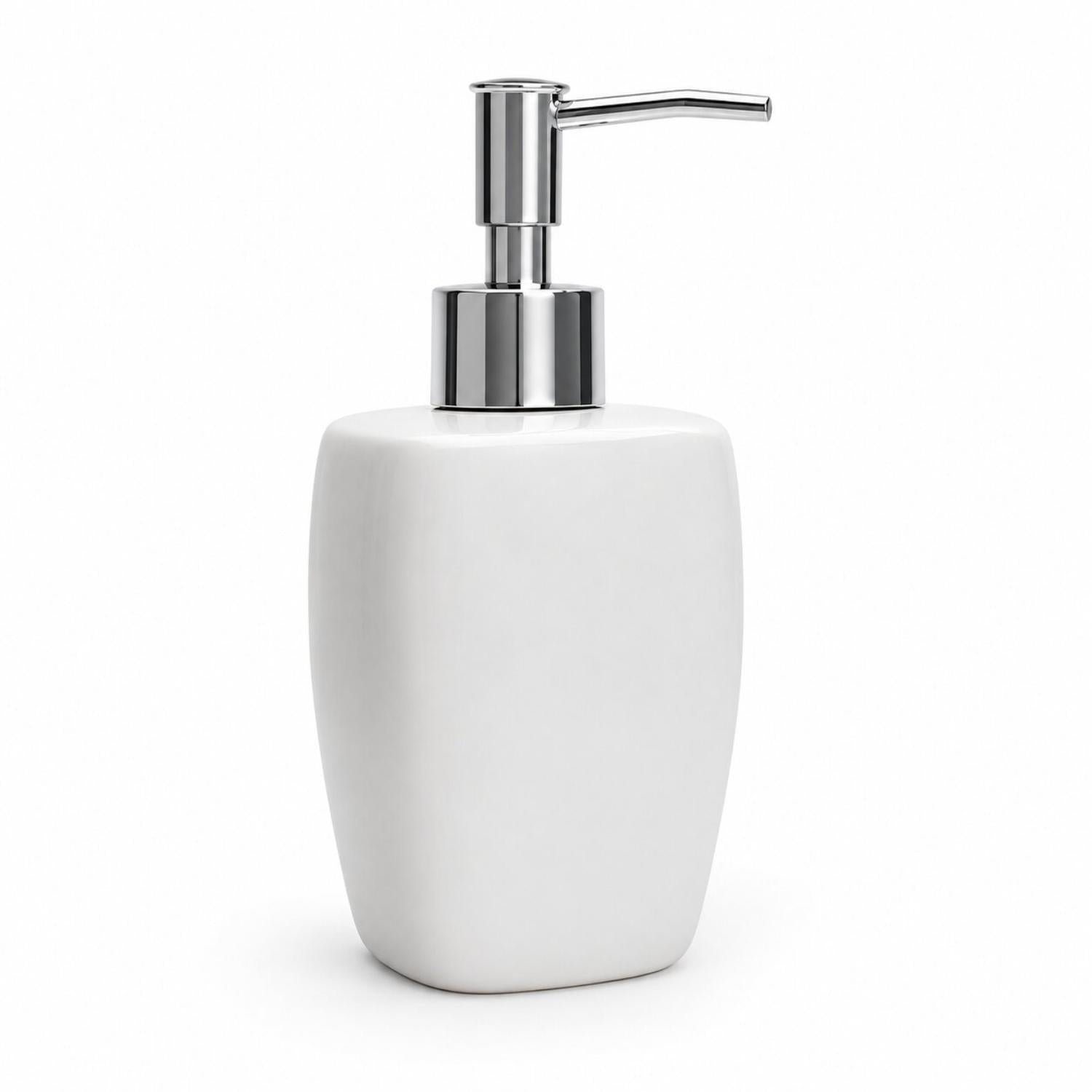 Kookee Ceramic Soap Dispensers, White, ART12391