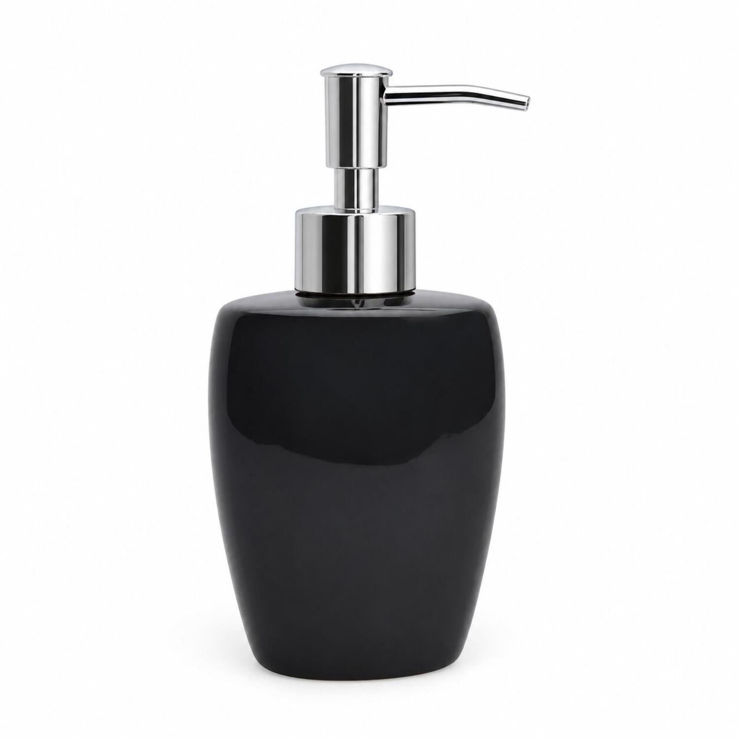 Kookee Ceramic Soap Dispensers, Black, ART12392