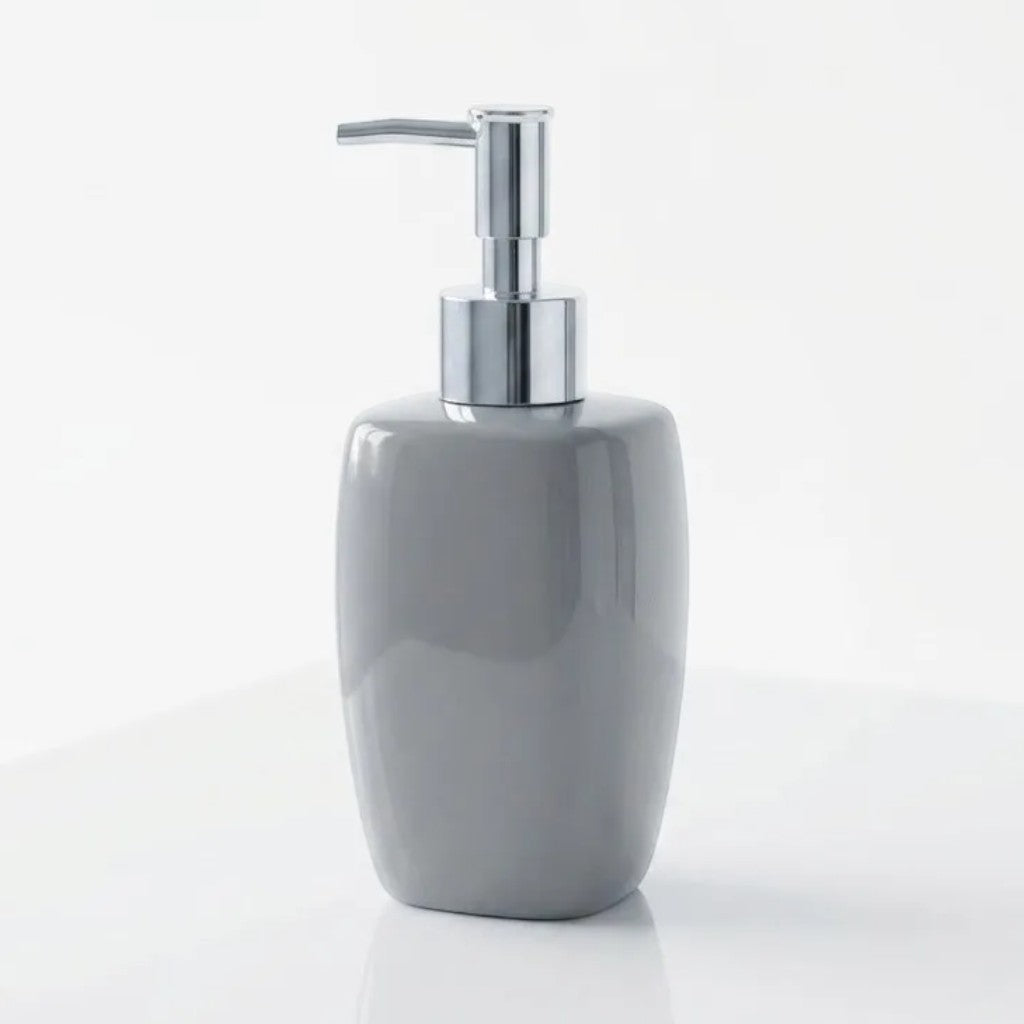 Kookee Ceramic Soap Dispensers, Grey, ART12393