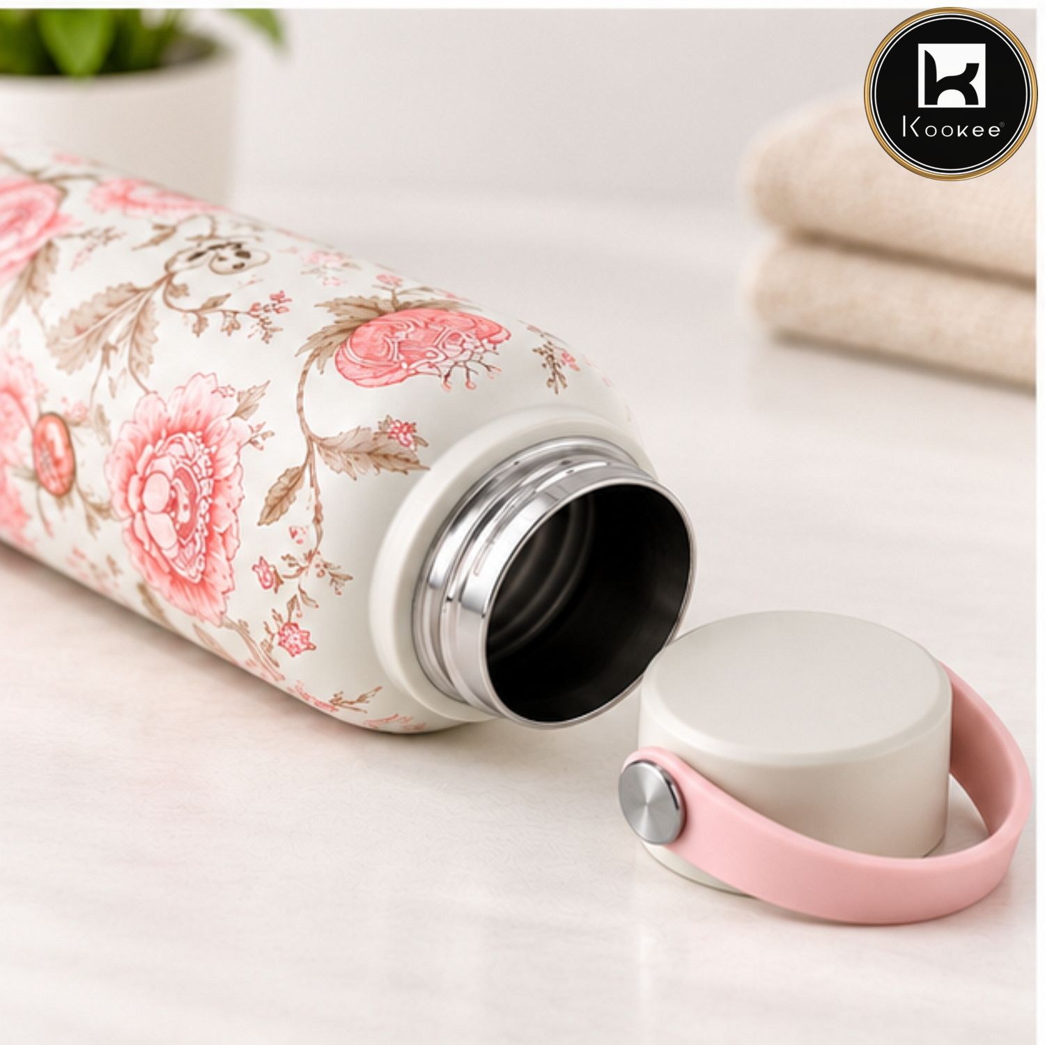 Kookee Stainless Steel BPA Free Water Bottle | 1000ml
