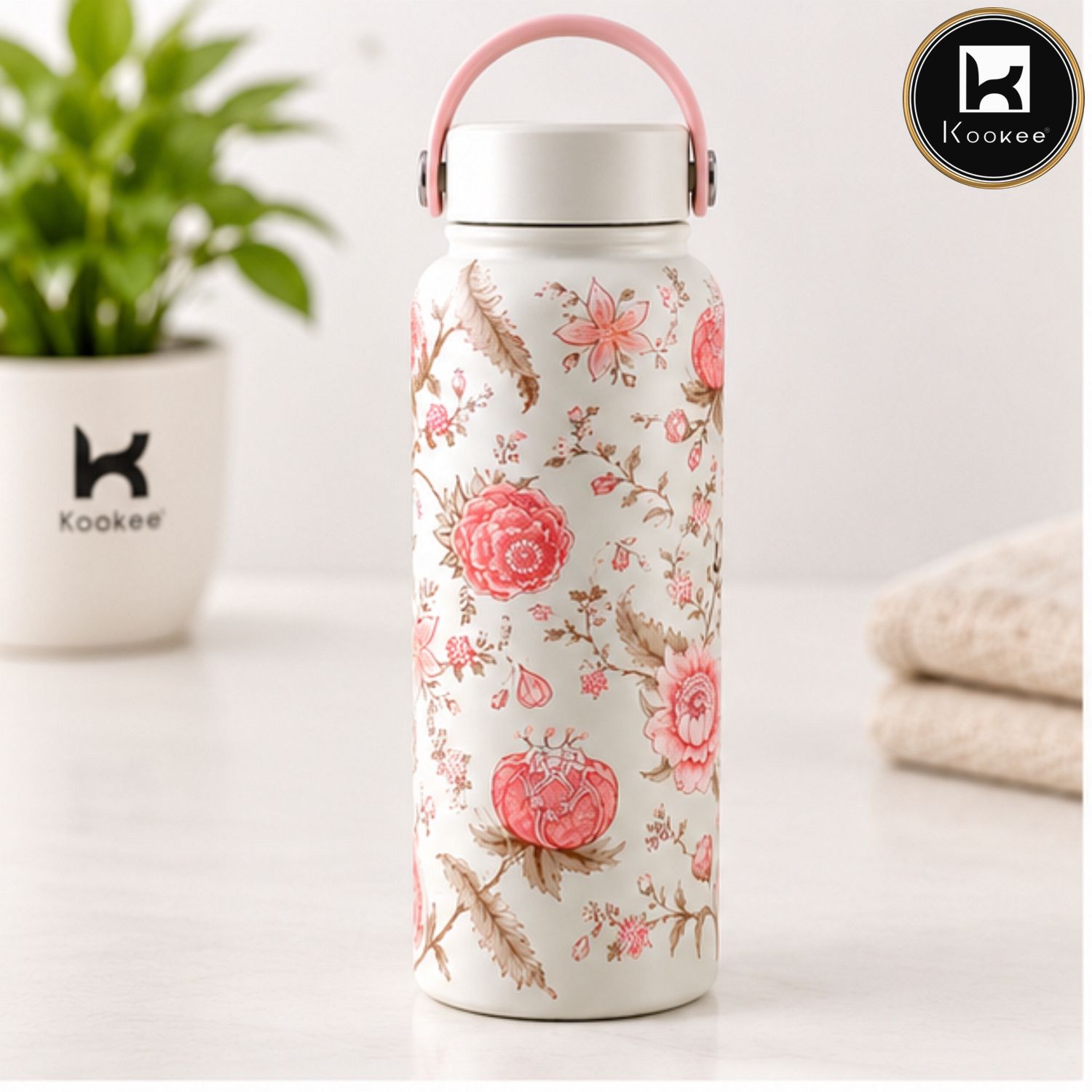 Kookee Stainless Steel BPA Free Water Bottle | 1000ml