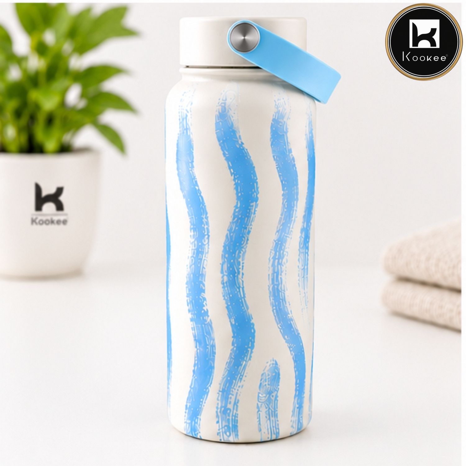 Kookee Stainless Steel BPA Free Water Bottle | 1000ml