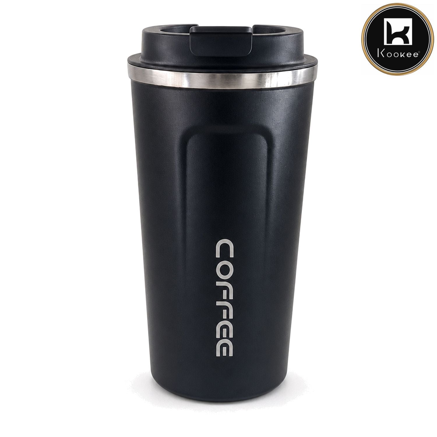 Stainless Steel Travel Tumbler with Flip Lid for Coffee, Tea and Drinks