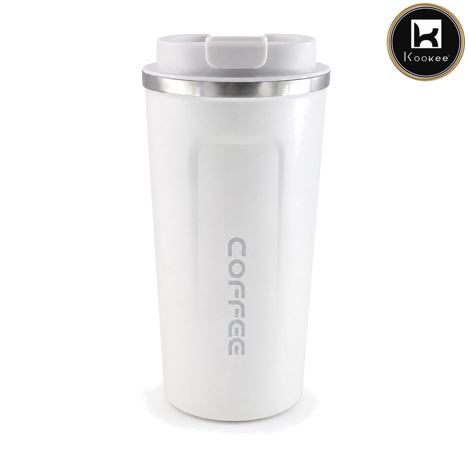 Stainless Steel Travel Tumbler with Flip Lid for Coffee, Tea and Drinks