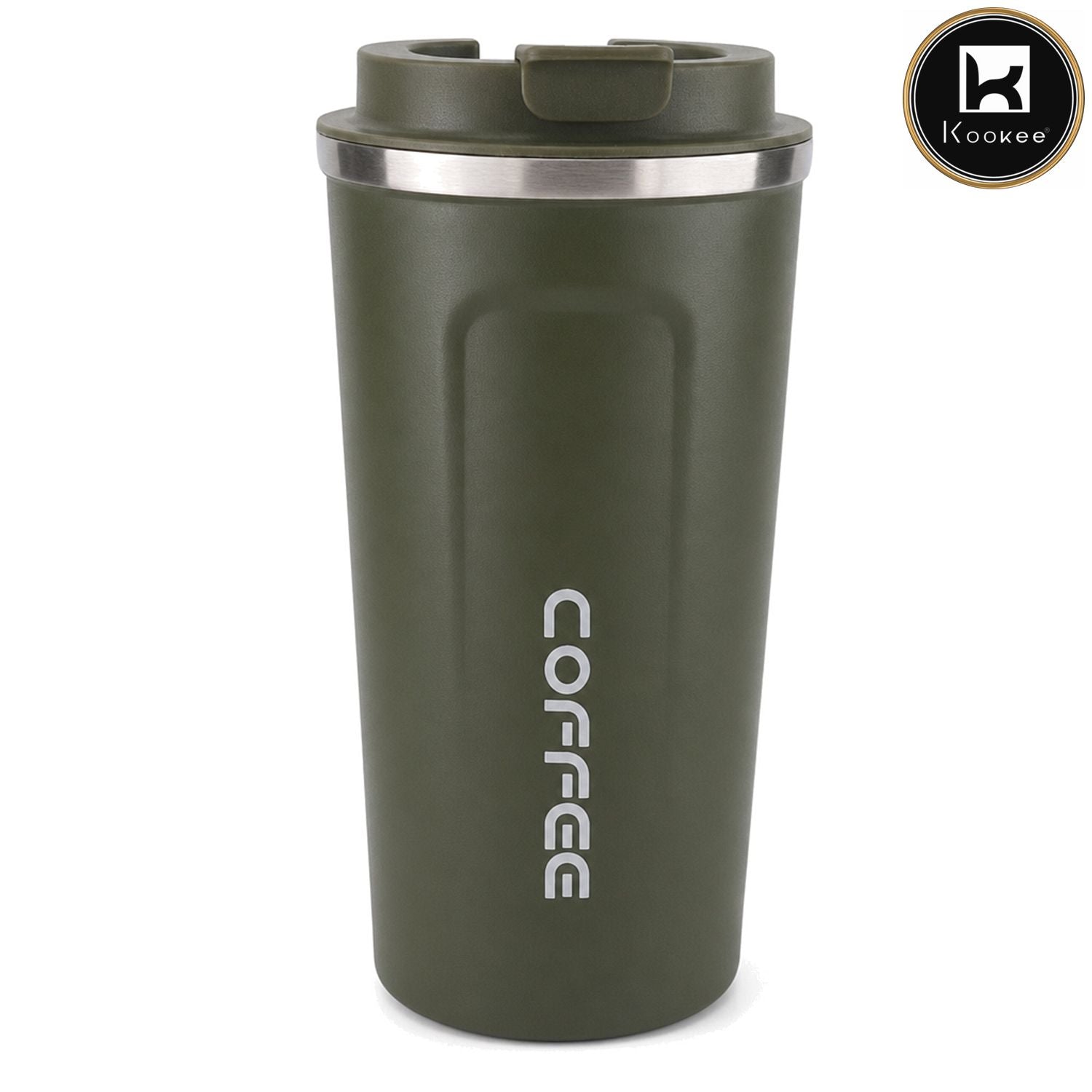Stainless Steel Travel Tumbler with Flip Lid for Coffee, Tea and Drinks