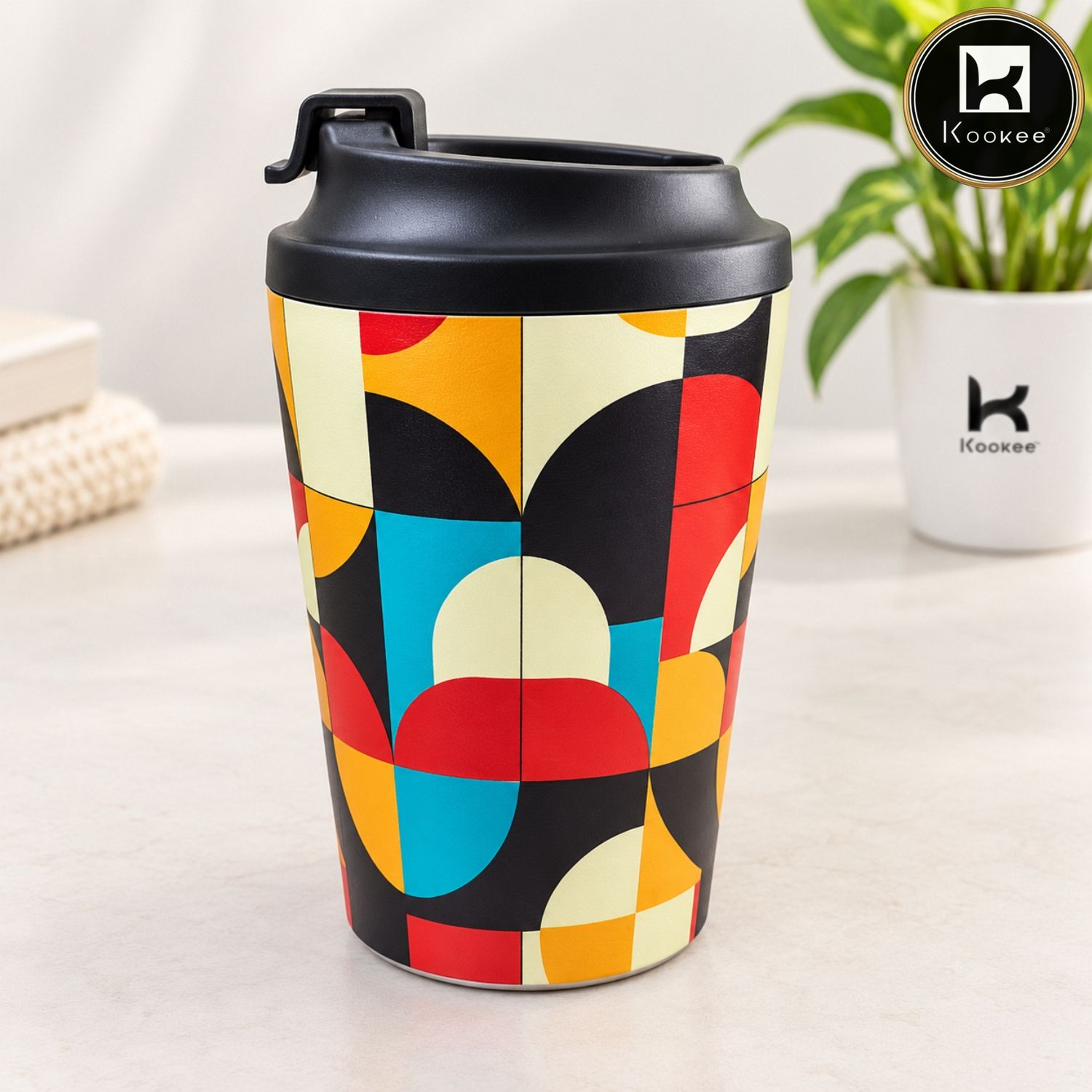 Kookee Stainless Steel BPA-free Sipper Bottle for Kids & Adults, 300ml