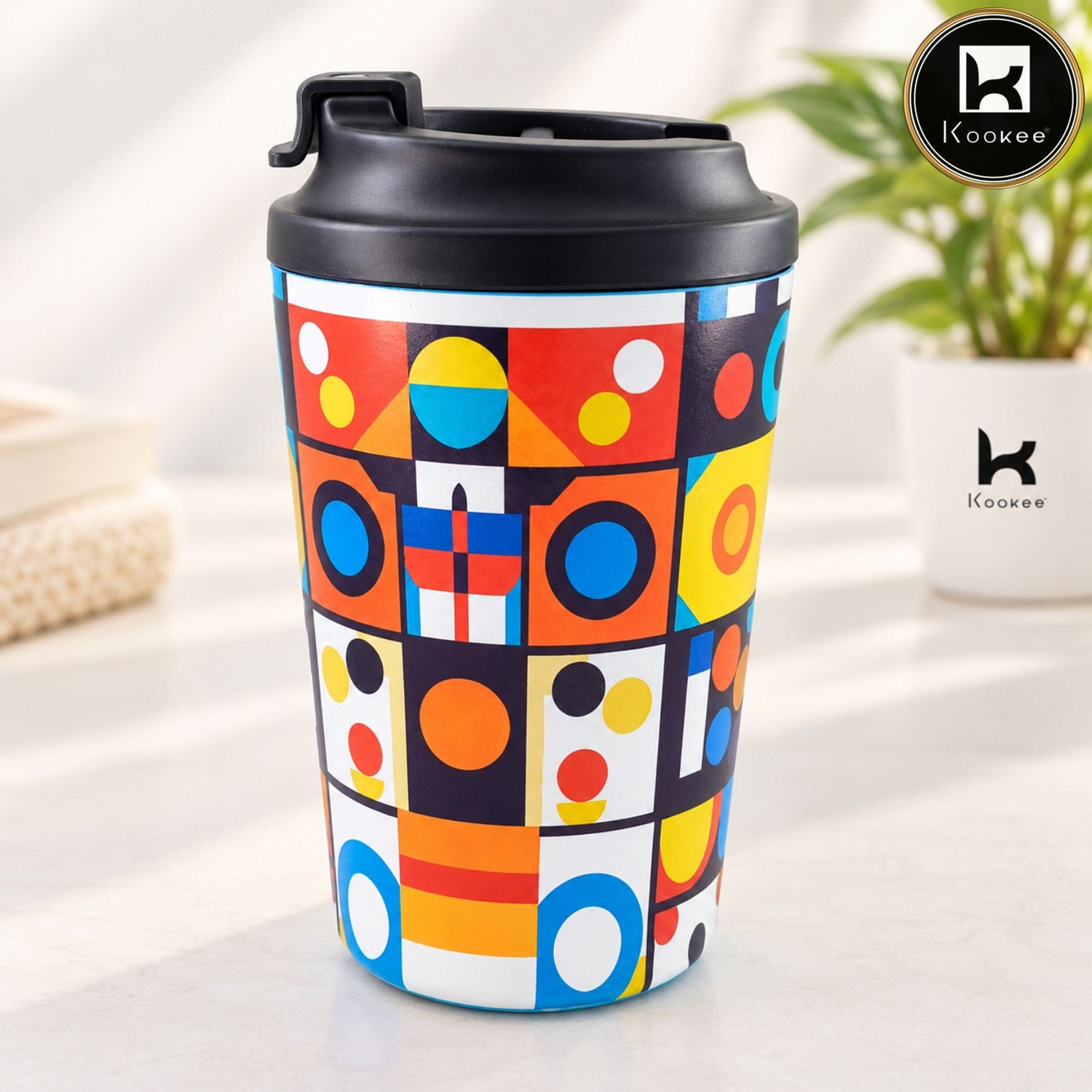 Kookee Stainless Steel BPA-free Sipper Bottle for Kids & Adults, 300ml