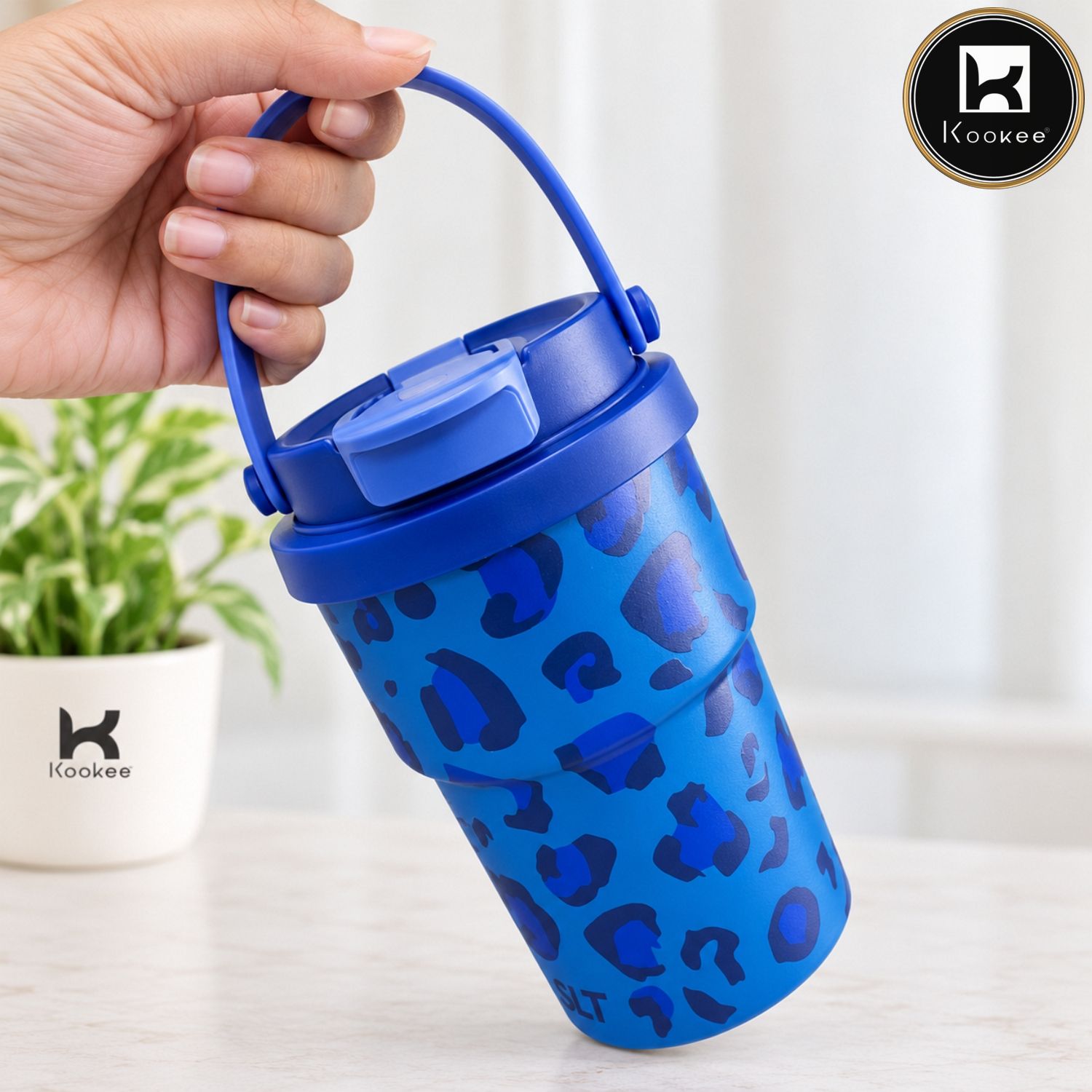 Kookee Stainless Steel BPA-free Sipper Bottle for Kids & Adults, 350ml