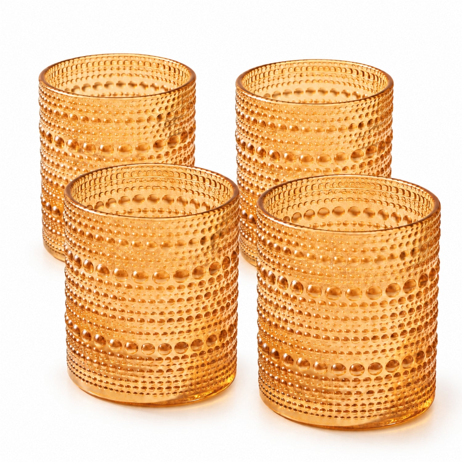 Kookee Whiskey Glasses, Gold, ART12466