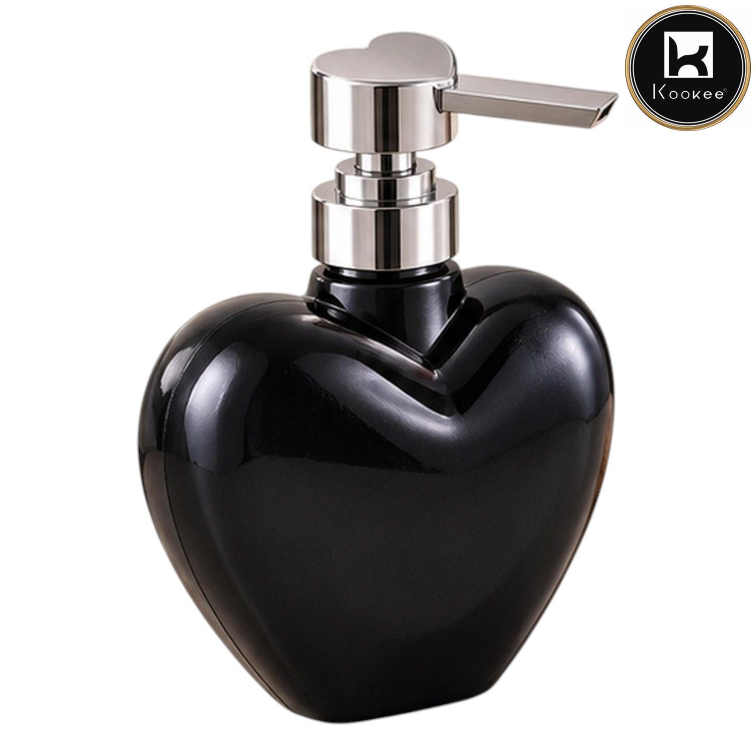 Glass Liquid Soap Dispenser for Bathroom, Set of 1