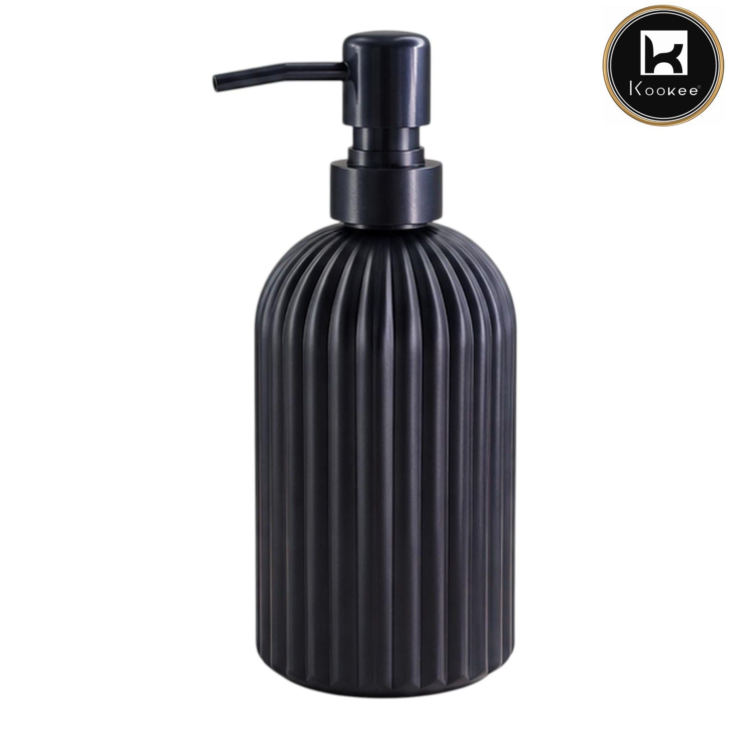 Glass Liquid Soap Dispenser for Bathroom, Set of 1