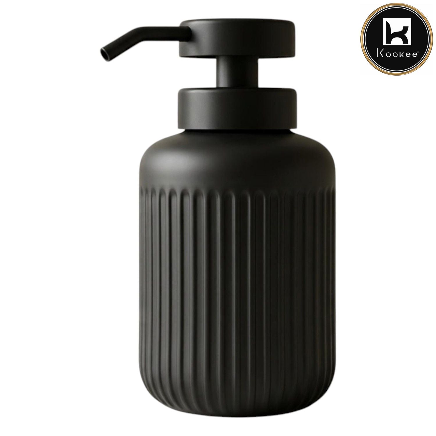 Glass Liquid Soap Dispenser for Bathroom, Set of 1