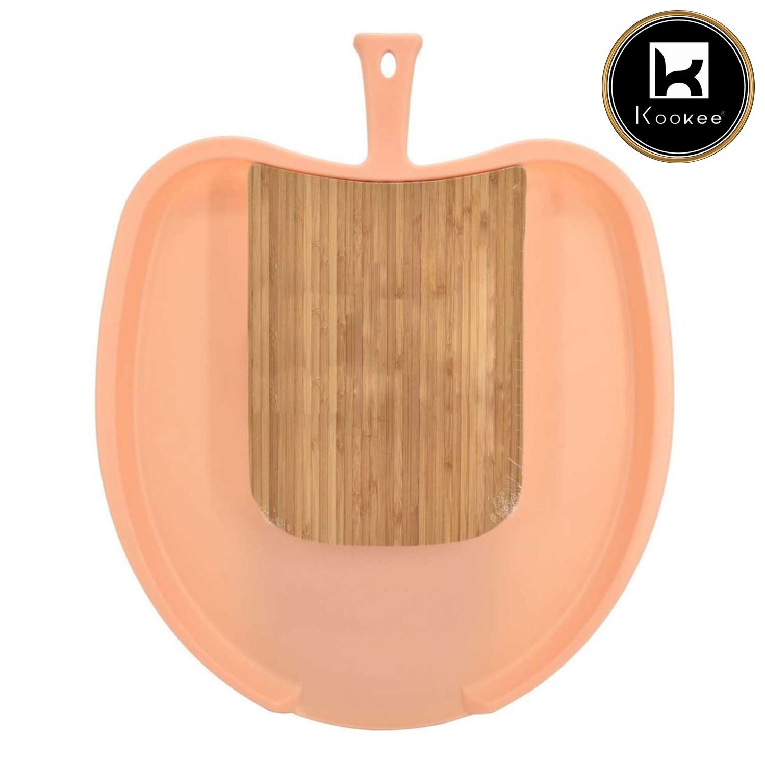 Wooden with Plastic Chopping Board for chop and drop (ZLFH01-6)