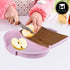 Kookee Wooden with Plastic Chopping Board for Kitchen Cutting Vegetables, Meat, Fruits with segment for chop and drop