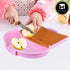 Kookee Wooden with Plastic Chopping Board for Kitchen Cutting Vegetables, Meat, Fruits with segment for chop and drop