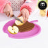 Kookee Wooden with Plastic Chopping Board for Kitchen Cutting Vegetables, Meat, Fruits with segment for chop and drop