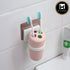 Wall Mounted Self Adhesive No-Drill Toothbrush holder (661)