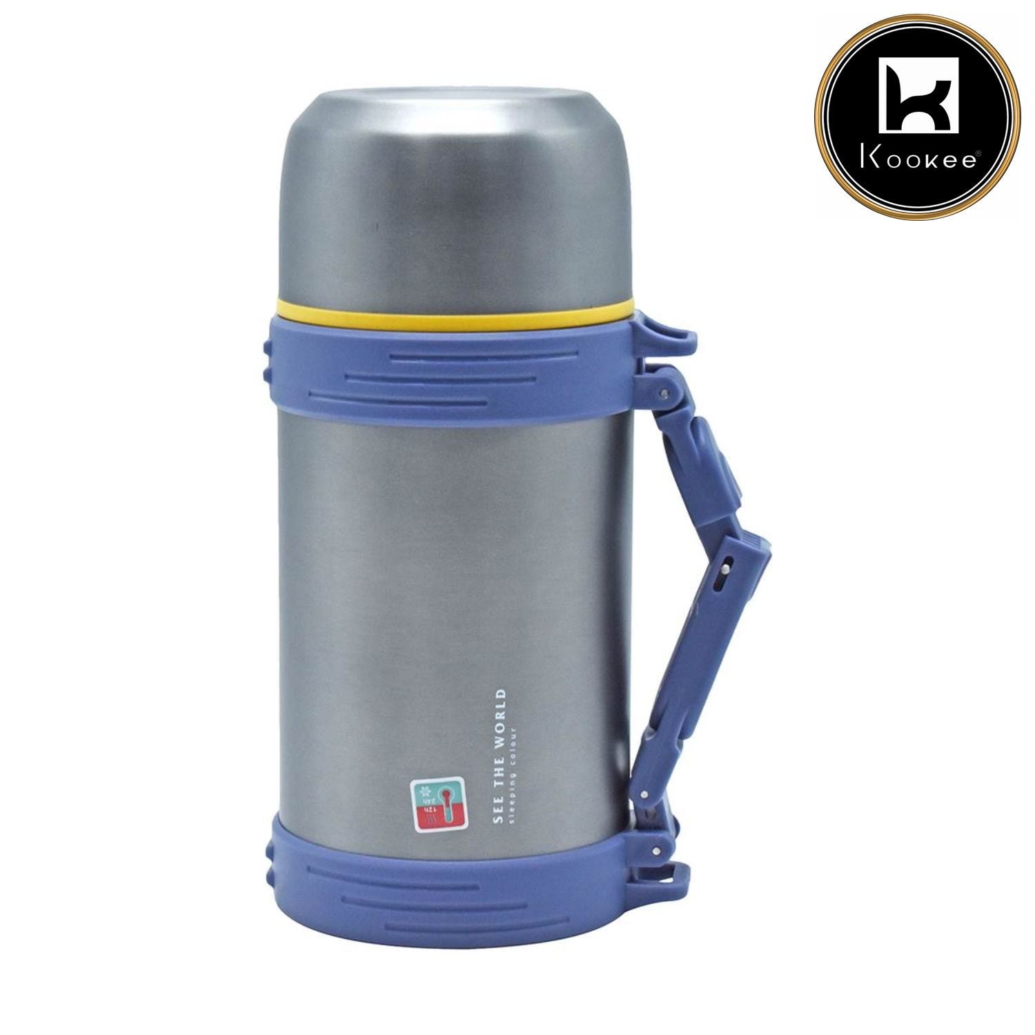 Stainless Steel Vacuum Insulated double wall Flasks - 1200ml (QE-5031)